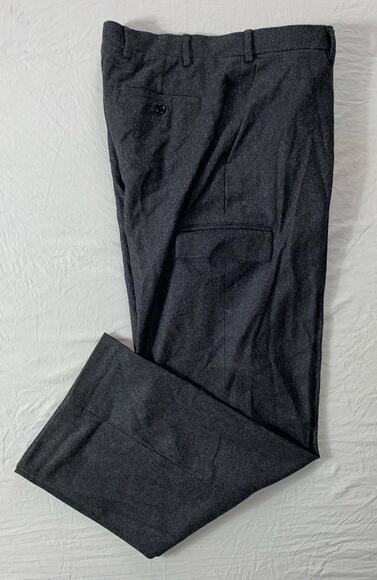 Nautica Vintage Clipper Relaxed Fit Winter Weight Wool Flannel Cargo Pants 38X33 - Picture 1 of 9
